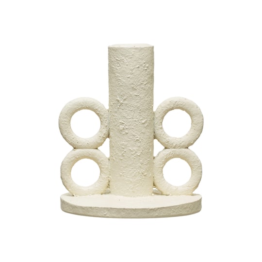 Hello Honey® 5'' Volcano Finish Taper Candle Holder